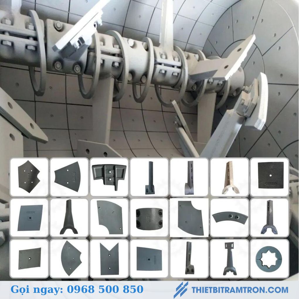 Phụ tùng cối trộn BHS