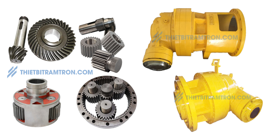 Thiết bị hộp số cối trộn sicoma